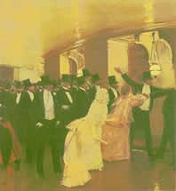 Jean Braud, Altercation in the corridors of the opera - 1889